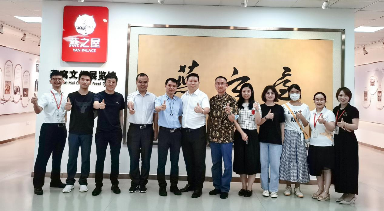 在研討中進(jìn)步！中國食品發(fā)酵工業(yè)研究院一行參訪燕之屋透明工廠